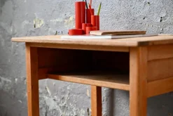 Sale Pamono Childrens Desk & School Chair, 1950s, Set of 2
