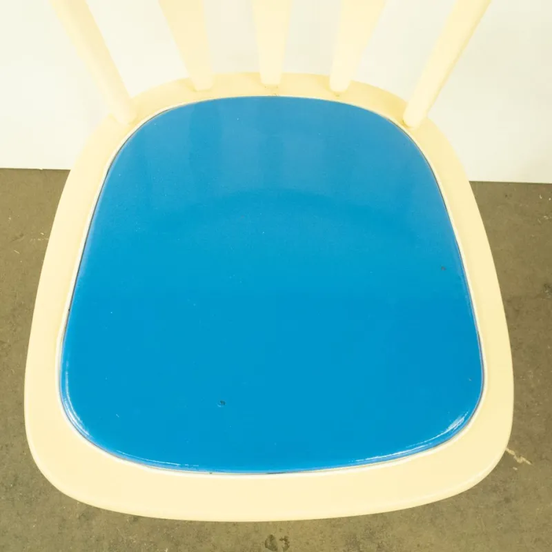 Pamono Children's Desk with Chair in Beech and Formica, 1960s, Set of 2