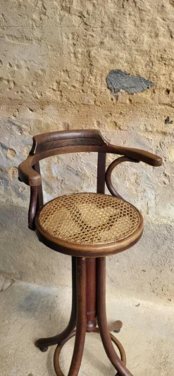 Pamono Children's Hairdresser's Chair from Baumann, 1920s><noscript><img width=