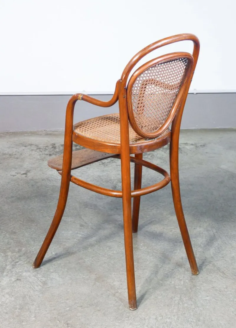Sale Pamono Childrens High Chair in Beech Wood from Thonet