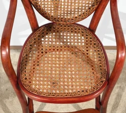 Pamono Children's High Chair in Beech by Michael Thonet for Thonet, 1890s><noscript><img width=