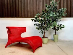 Sale Pamono Children's PS Sävo Indoor & Outdoor Wicker Lounge Chair by Monika Mulder for Ikea, 2001