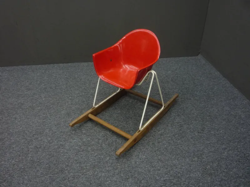 Pamono Children's Rocking Chair by Walter Papst for Wilkhahn, 1950s