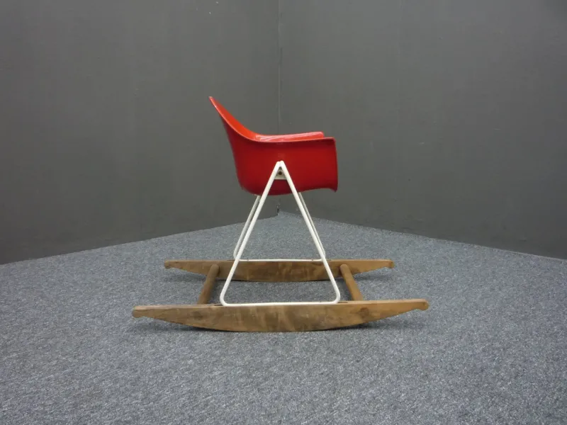 Pamono Children's Rocking Chair by Walter Papst for Wilkhahn, 1950s