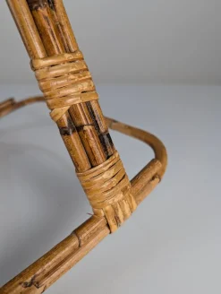 Sale Pamono Childrens Rocking Horse in Bamboo and Rattan, 1960s