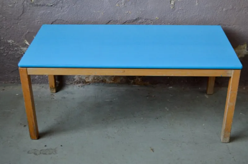 Pamono Children's Table and Activity Chairs, 1960s, Set of 5> Children's Tables