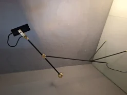 Hot Pamono Chilum Floor Lamp in Brass and Iron by William Pianta for Nahoor, 2010s