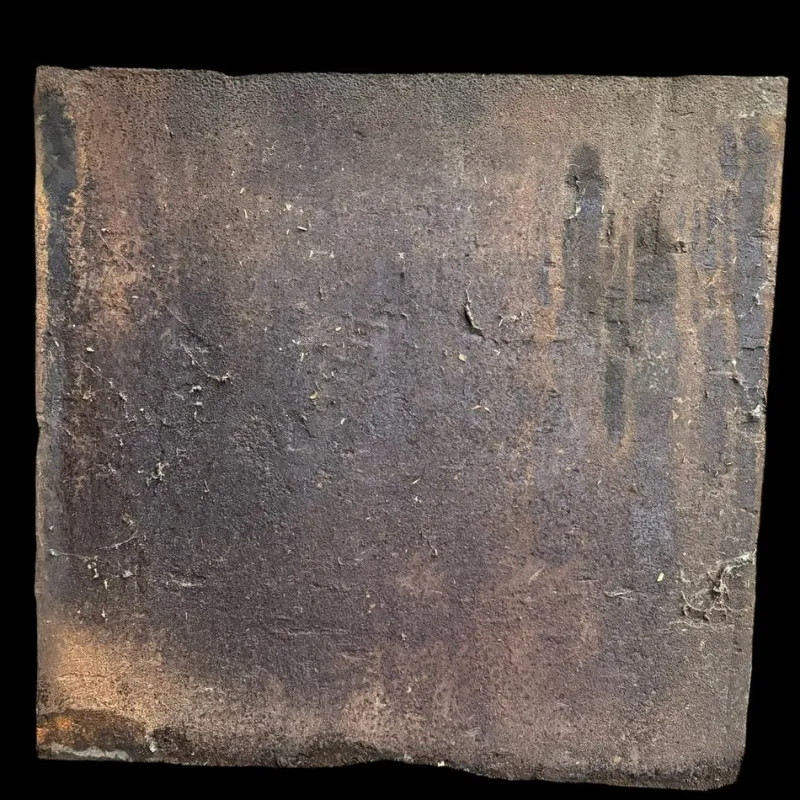 Pamono Chimney Fireback in Cast Iron, 1900s> Fireplaces And Mantels