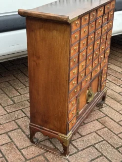 Clearance Pamono Chinese Apothecary Cabinet in Brass