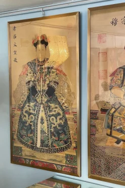 Pamono Chinese Artist, Compositions, Artworks on Paper, 1890s, Set of 4><noscript><img width=
