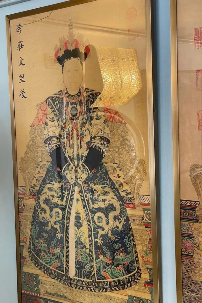 Pamono Chinese Artist, Compositions, Artworks on Paper, 1890s, Set of 4> Prints & Multiples