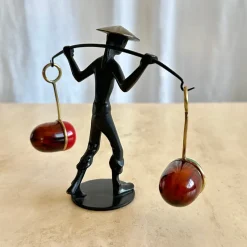 Pamono Chinese Figurine Salt and Pepper Shake by Richard Rohac, Austria, 1950s><noscript><img width=