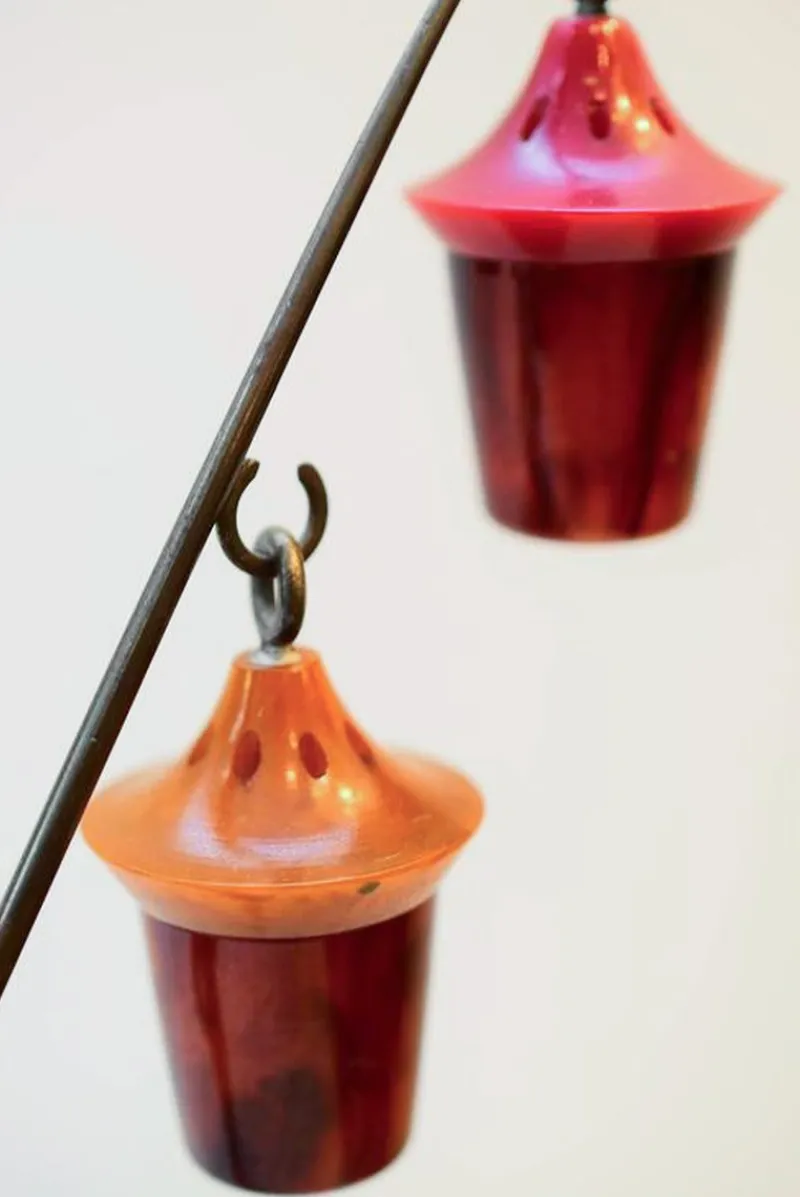 Pamono Chinese Figurine Salt and Pepper Holder by Richard Rohac, 1950s