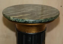 Online Pamono Chinese Neoclassical Style Chinoiserie Lacquered Torcheres Columns, 1920s, Set of 2