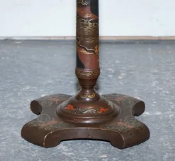 Pamono Chinoiserie Lacquered Side Table><noscript><img width=