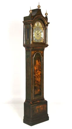 Pamono Chinoiserie Longcase Clock, 1750s><noscript><img width=