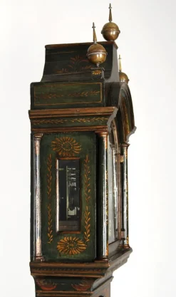 Pamono Chinoiserie Longcase Clock, 1750s><noscript><img width=