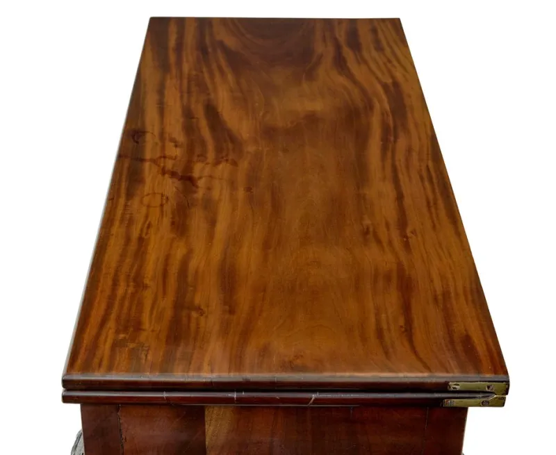 Pamono Chippendale Revival Carved Game Table, 1880s> Game Tables