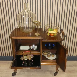 Online Pamono Chippendale Style Bar Cart, 1960s