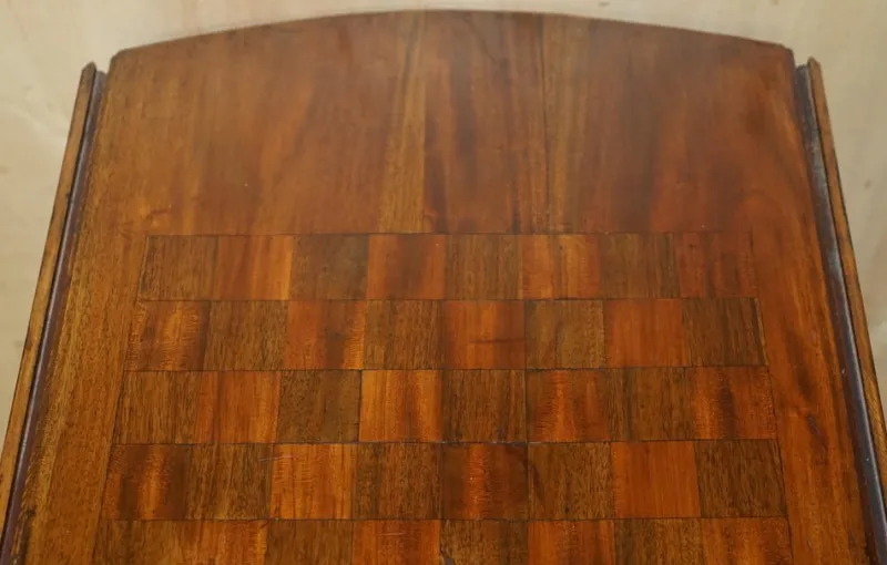 Pamono Chippendale Style Claw & Ball Feet Extending Chess Board Table, 1920s> Game Tables