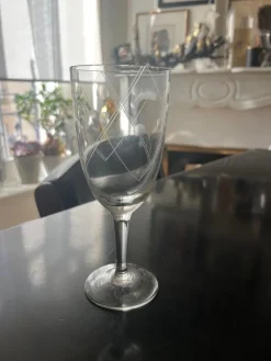 Pamono Chiseled Glasses, 1950s, Set of 20><noscript><img width=