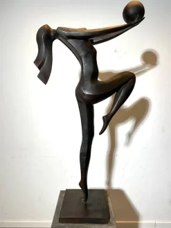 Discount Pamono Chloe Abstract Bronze Sculpture