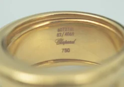 Discount Pamono Chopard Strada Gold Ring with Diamonds, 2000s