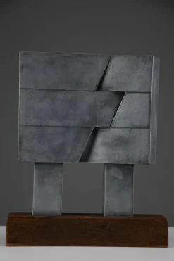 Pamono Chris Verbeek, Broken I, 1977, Zinc and Wood