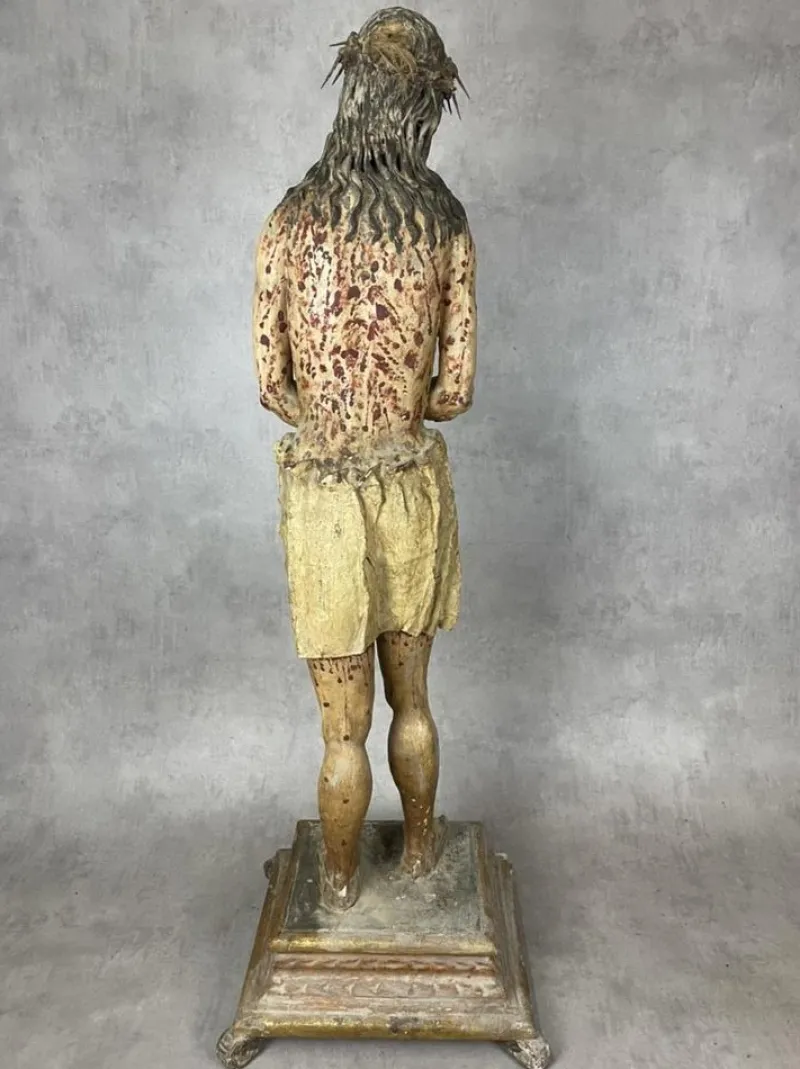 Pamono Christ with Ties, 1480, Limewood> Old Masters