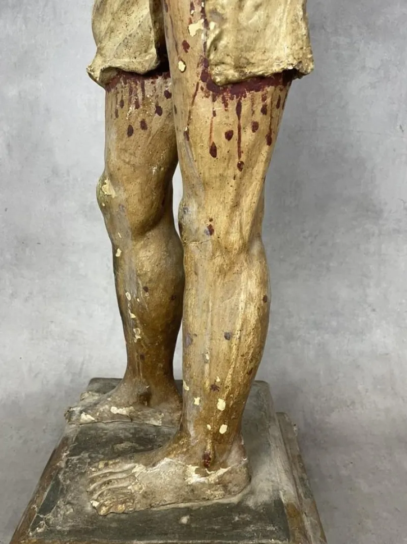 Pamono Christ with Ties, 1480, Limewood> Old Masters
