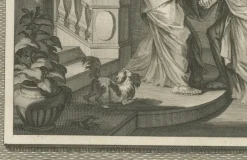 Pamono Christian Art Print Annunciation of Mary and Visitation, 1700, Paper><noscript><img width=