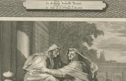 Pamono Christian Art Print Annunciation of Mary and Visitation, 1700, Paper><noscript><img width=