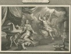Pamono Christian Art Print Annunciation of Mary and Visitation, 1700, Paper><noscript><img width=