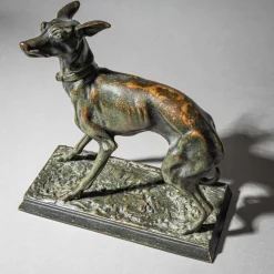 Pamono Christophe Fratin, Greyhound, 1800s, Bronze><noscript><img width=