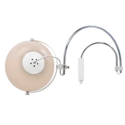 Pamono Chrome Arc Adjustable Wall Lamp from Guzzini, 1970s> Wall Lights & Sconces