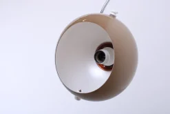 Pamono Chrome Arc Adjustable Wall Lamp from Guzzini, 1970s><noscript><img width=