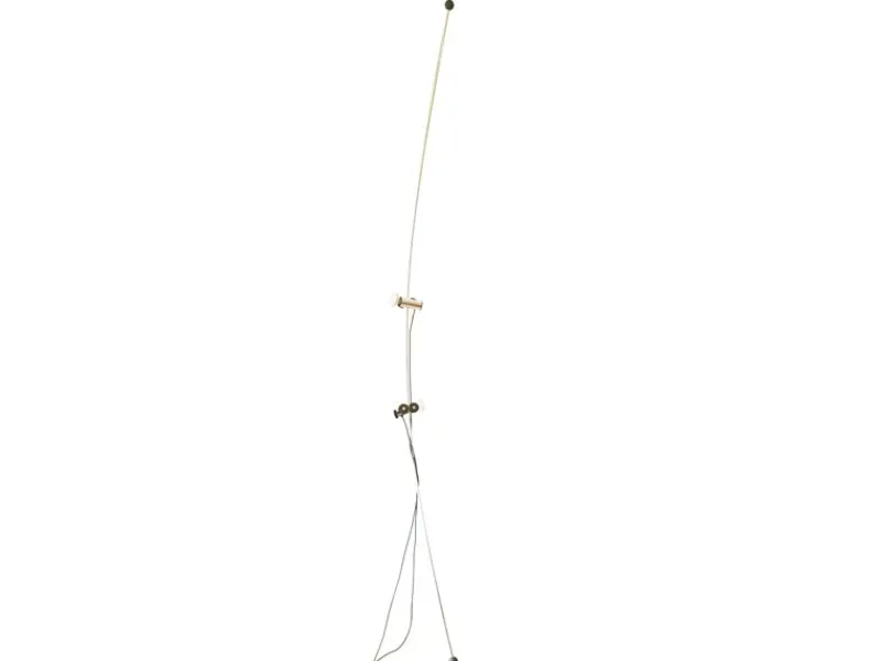 Pamono Chrome Plated Metal Molla Floor to Ceiling Lamp from Lumenform, 1970s> Floor Lamps