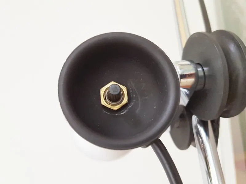 Pamono Chrome Plated Metal Molla Floor to Ceiling Lamp from Lumenform, 1970s> Floor Lamps