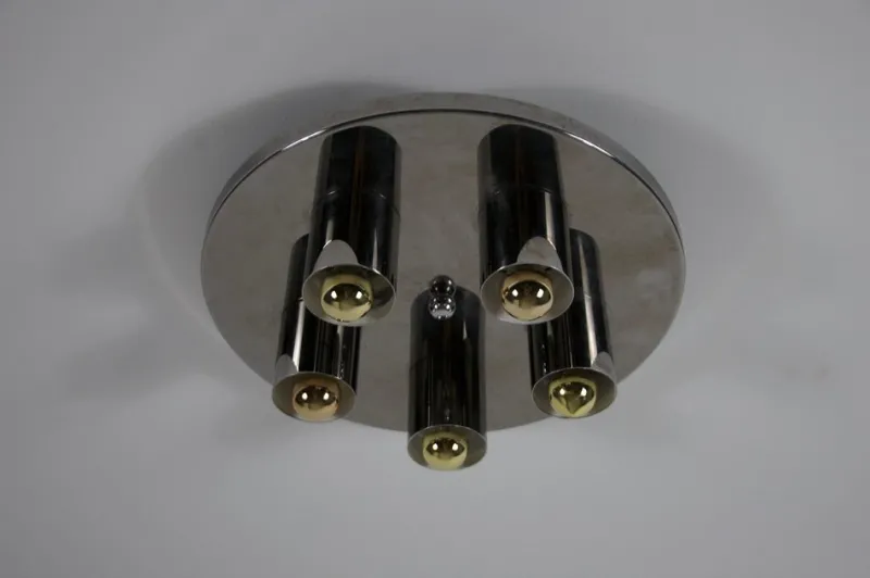 Pamono Chrome Wall Lamp from Cosack, 1970s> Wall Lights & Sconces