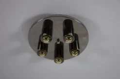 Pamono Chrome Wall Lamp from Cosack, 1970s><noscript><img width=