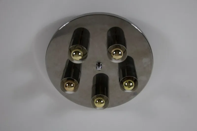 Pamono Chrome Wall Lamp from Cosack, 1970s> Wall Lights & Sconces