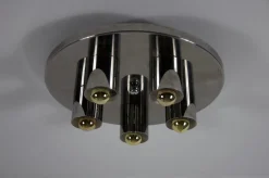 Pamono Chrome Wall Lamp from Cosack, 1970s><noscript><img width=