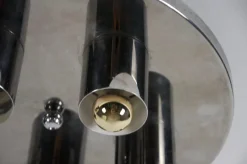 Pamono Chrome Wall Lamp from Cosack, 1970s><noscript><img width=
