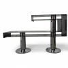 Pamono Chromed and Painted Metal Entrance Console Table, 1970s> Console Tables