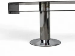 Pamono Chromed and Painted Metal Entrance Console Table, 1970s><noscript><img width=