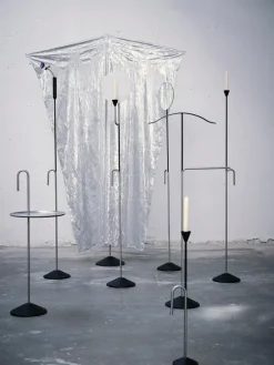 Pamono Chromed Baton Paravant by Ronan Bouroullec for BD Barcelona><noscript><img width=