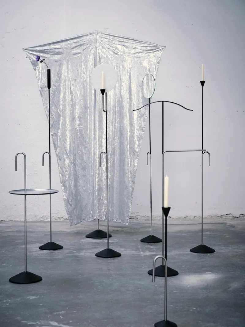 Pamono Chromed Baton Paravant by Ronan Bouroullec for BD Barcelona> Decorative Objects