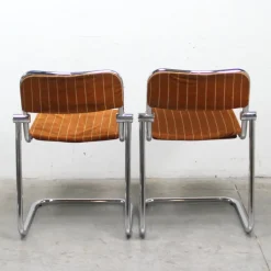 Pamono Chromed Metal Dining Chairs, 1960s, Set of 4><noscript><img width=