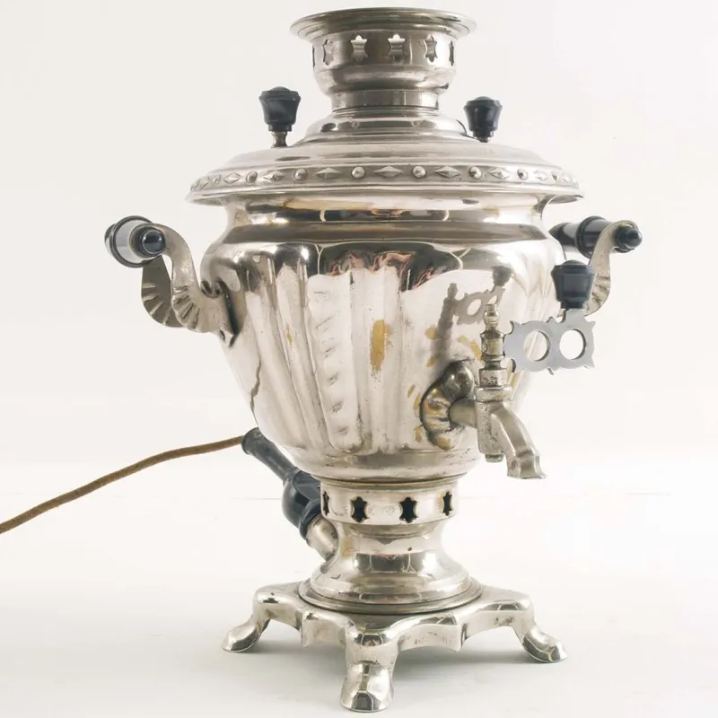 Pamono Chrome-Plated Brass Samovar from 3WB, 1969> Bottles, Carafes & Jugs
