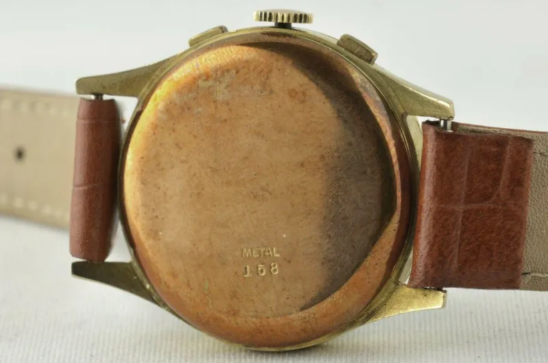 Hot Pamono Chronograph Watch from Wakmann, Switzerland, 1950s